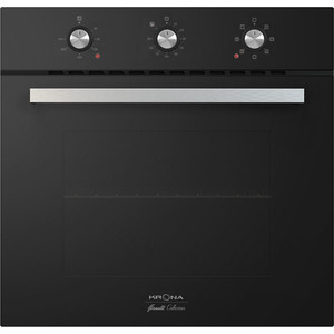 KRONA SORRENTO 60 BL Электрический духовой шкафШирина, см:60, Общий объем, л:62, Управление:3 утапливаемых переключателя, Декоративные элементы:стекло дверцы прозрачное без тонировки, Цвет:Черное стекло, Количество функций:7, Гриль:электрический, 3D-