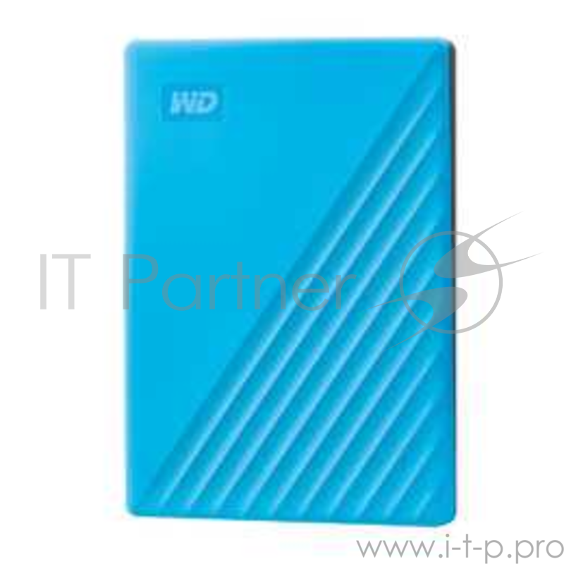 Жесткий диск WD Original USB 3.0 2Tb WDBYVG0020BBL-WESN My Passport 2.5 голубой