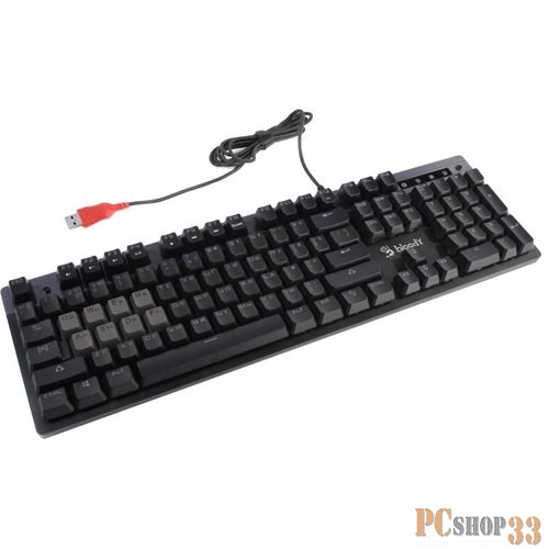 Клавиатура A4 Bloody B500N черный USB for gamer LED