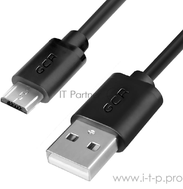 Greenconnect Кабель 0.3m USB 2.0, AM/microB 5pin, черный, 28/28 AWG, экран, армированный, морозостойкий, GCR-UA8MCB6-BB2S-0.3m Greenconnect Кабель 0.3m USB 2.0, AM/microB 5pin, черный, 28/28 AWG, экран, армированный, морозостойкий, GCR-UA8MCB6-BB2S-0
