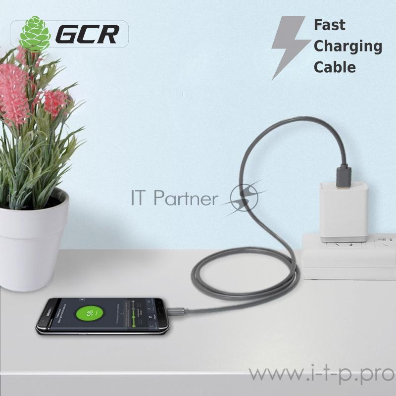 Greenconnect Кабель 0.3m USB 2.0, AM/microB 5pin, черный, 28/28 AWG, экран, армированный, морозостойкий, GCR-UA8MCB6-BB2S-0.3m Greenconnect Кабель 0.3m USB 2.0, AM/microB 5pin, черный, 28/28 AWG, экран, армированный, морозостойкий, GCR-UA8MCB6-BB2S-0