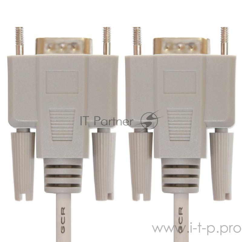 Greenconnect Кабель COM RS-232 порта соединительный 3 m GCR- DB9CF2F-3 m, 9F / 9F Premium, серый, пластиковый пакет Greenconnect Кабель COM RS-232 порта соединительный 3 m GCR- DB9CF2F-3 m, 9F / 9F Premium, серый, пластиковый пакет