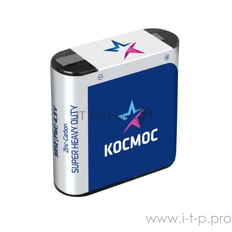 Элемент питания солевой квадрат 3R12 Космос KOC3R12