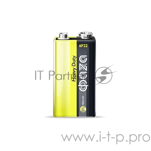 Элемент питания солевой крона 6F22 Heavy Duty Shrink-1 ФАZА 4895205002265