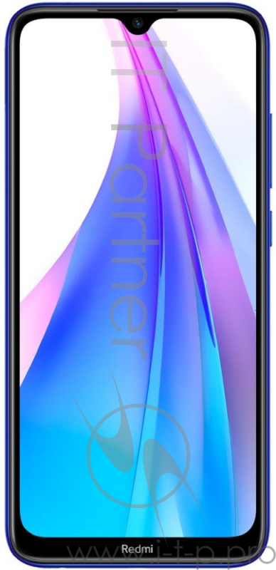 Смартфон Xiaomi Redmi note 8T Starscape Blue (M1908C3XG), 6.3 1080x2340, 2,0 ГГц+1,8 ГГц, 8 Core, 4GB RAM, 128GB, 48 МП+ 8МП + 2МП + 2МП/13Mpix, 2 Sim, 2G, 3G, LTE, BT v4.2, WiFi 802.11 a/b/g/n/ac, GPS / AGPS, GLONASS, Beidou, Type-C, 4000mAh, Androi