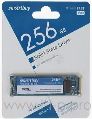 SSD M.2 Smartbuy 256Gb Stream E13T Pro <SBSSD-256GT-PH13P-M2P4> (PCI-E x4, up to 2300/1150MBs, NVMe, 3D TLC, PS5013T, 22х80мм)