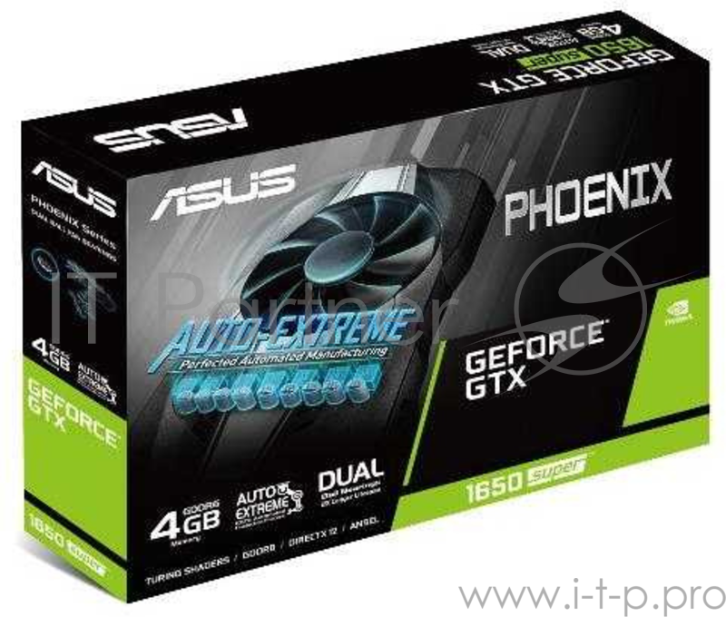 Видеокарты ASUS PH-GTX1650S-4G /GTX1650S,DVI,HDMI,DP,4G,D6