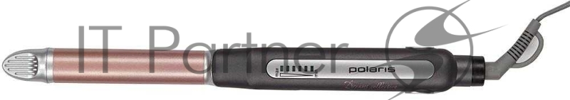 Щипцы для выпрямления и завивки 2 в 1, POLARIS PHS2210KTi маренго/розовый LED терморегулятор