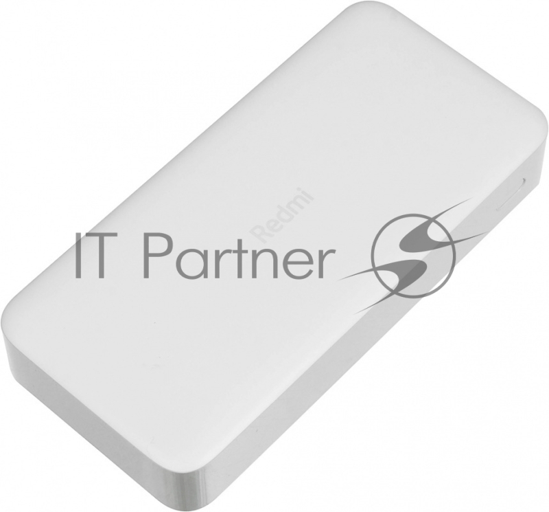 Мобильный аккумулятор Xiaomi Redmi Power Bank PB200LZM Li-Pol 20000mAh 3.6A+2.4A белый 2xUSB