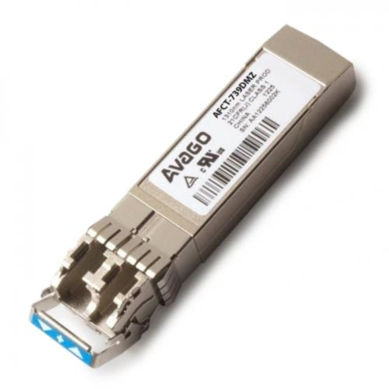 AFCT-739DMZ Transceiver 10G (10G/1.25 GBd Ethernet), SFP+, LC SM LX 10 km, 1310nm DFB laser, Foxconn Avago