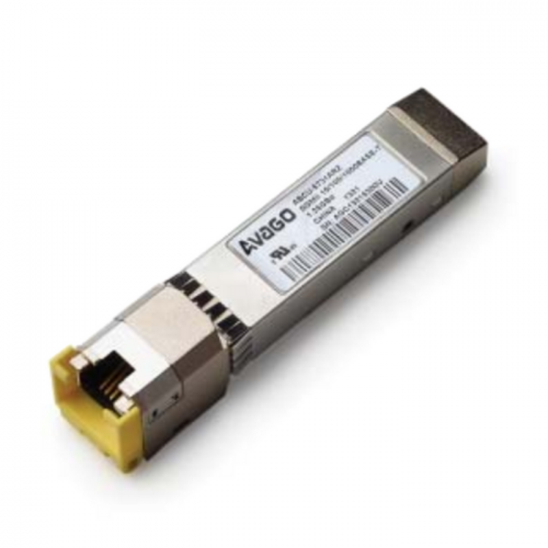 Трансивер Avago 1G (1.25 GBd Ethernet), SFP, RJ45/CU, 100m, push button, Foxconn Avago ABCU-5730RZ