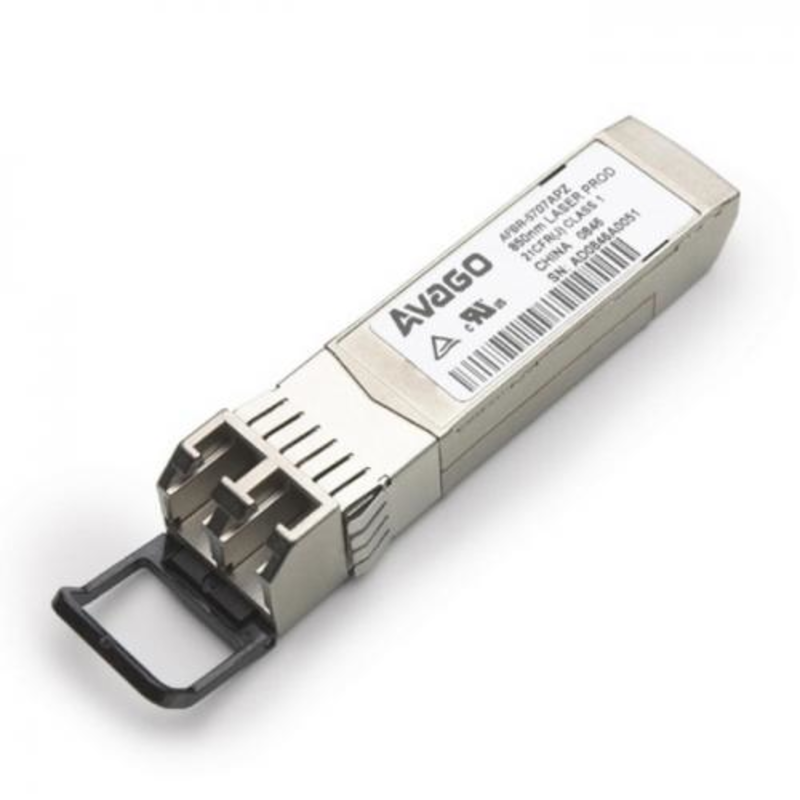 Трансивер Avago 16GbE Fibre Channel (14.025/8.5/4.25 GBd), SFP+, LC MM 500m, 850nm VCSEL laser, DMI, bail de-latch, Foxconn Avago AFBR-57F5PZ