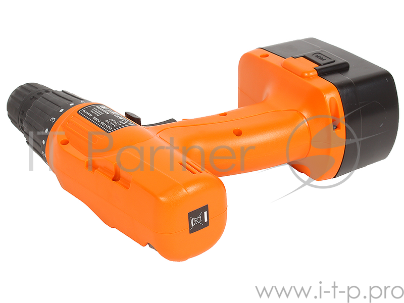 Дрель-шуруповерт аккумуляторная Defort DCD-14N-7-BDK (аккумулятор 14,4В крутящий момент 15Nm скорость вращения 0-550об/мин набор аксессуаров 16шт)