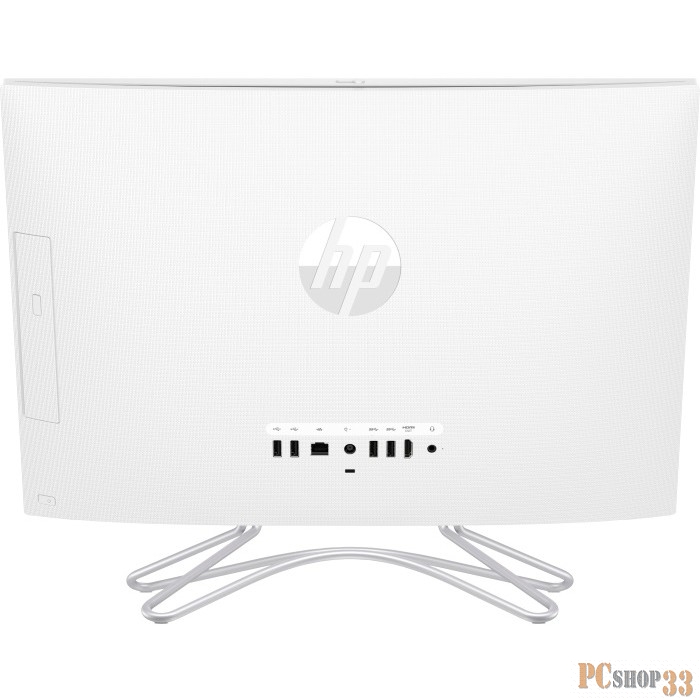 Моноблок HP 24-f0160ur NT 23,8 (1920x1080) Intel Core i5-9400T, 8GB DDR4-2400 SODIMM (1x8GB), HDD 1TB, NVIDIA GT MX110 2GB GDDR5, no DVD, USB kbd&mouse, Privacy VGA webcam, Snow White, FreeDOS, 1Y Wty