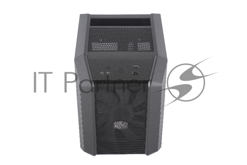 Корпус без БП Cooler Master MasterCase H100 Mesh, USB3.0x2, 1x200RGBFan, 1x RGB Controller, Black-Iron Grey, mITX, w/o PSU
