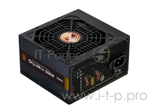 Блок питания Zalman ZM550-GVII, 550W, ATX12V v2.31, EPS, APFC, 12cm Fan, 80+ Bronze, Retail