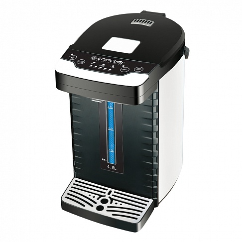 Термопот Endever Altea 2055, 900 Вт., 4,5 л., настройка температуры, резервуар нерж. сталь., 2 режима разлива воды
