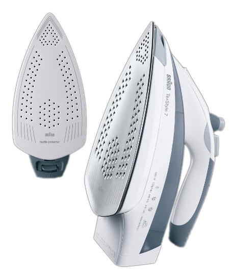 Утюг Braun TexStyle7 TS775TP серый/белый