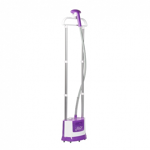 Отпариватель Endever ODYSSEY Q-507, 2350 Вт., пар 70 г/мин., бак 2.5 л., для одежды, вешалка, белый/фиолетовый