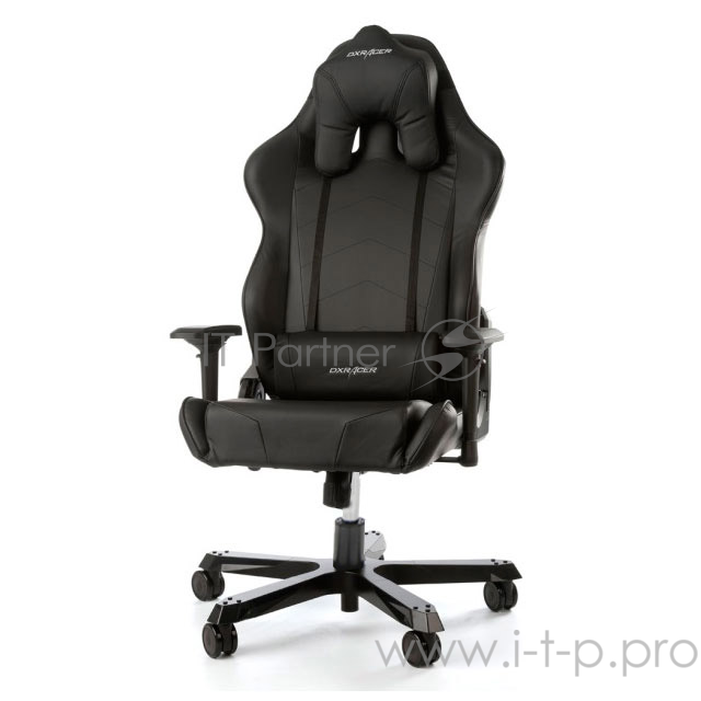 DXRacer Tank Игровое кресло чёрное (OH/TS29/N, экокожа, регулируемый угол наклона, механизм качания)