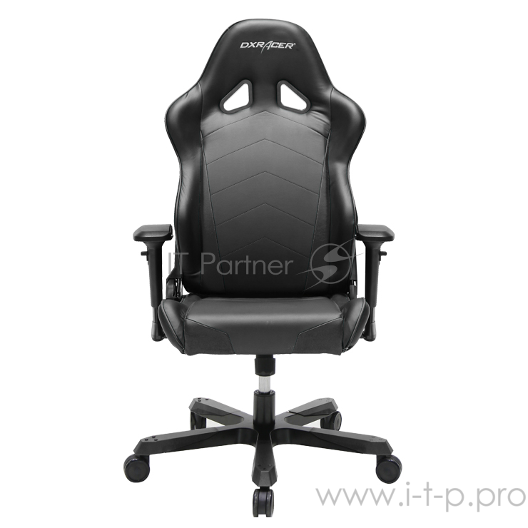 DXRacer Tank Игровое кресло чёрное (OH/TS29/N, экокожа, регулируемый угол наклона, механизм качания)