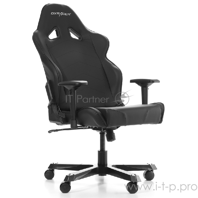 DXRacer Tank Игровое кресло чёрное (OH/TS29/N, экокожа, регулируемый угол наклона, механизм качания)