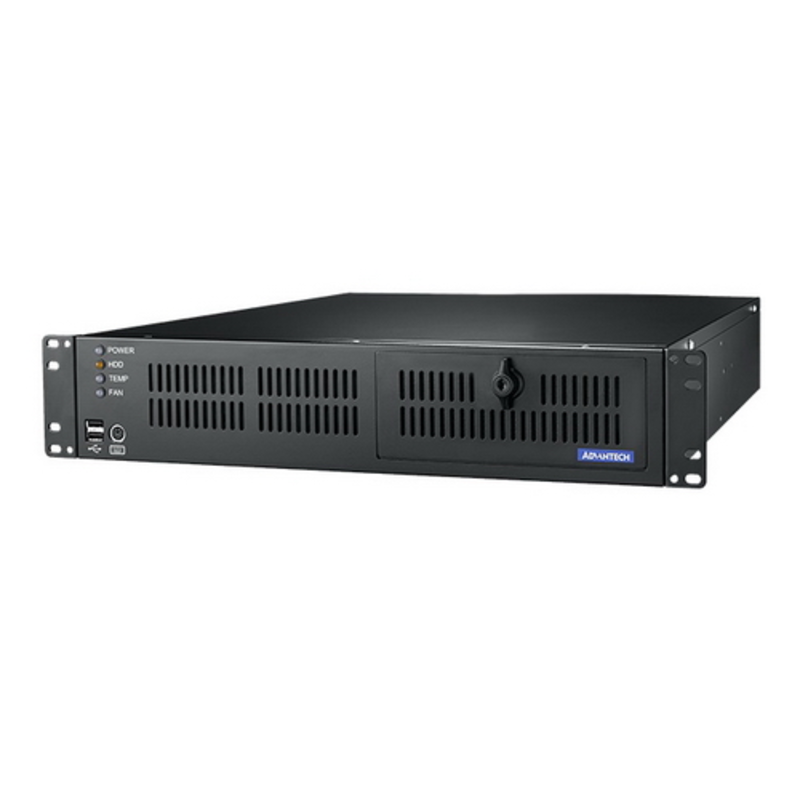 ACP-2000EBP-00BE 2U Rackmount Chassis, для объединительной платы PICMG 1.3, 6 слотов, 2xUSB, 1xPS/2, без PSU Advantech
