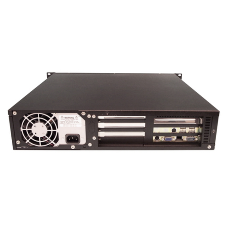 ACP-2000EBP-00BE 2U Rackmount Chassis, для объединительной платы PICMG 1.3, 6 слотов, 2xUSB, 1xPS/2, без PSU Advantech