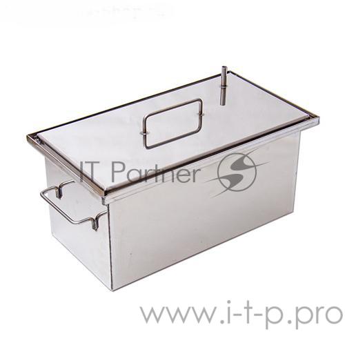 Коптильня ЧУДО КНГ-1 горячего копчения, двухъярусная, черный металл