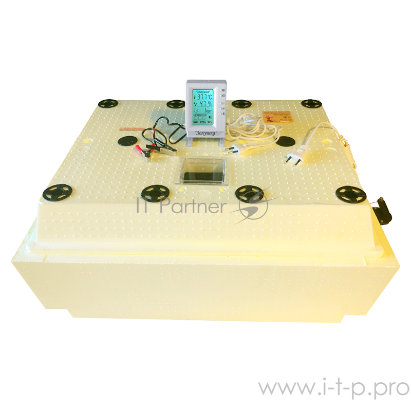 Инкубатор Золушка 2020, ЖК дисплей (70-220) авт. поворот, кур.-70, гус.-40 ячеек