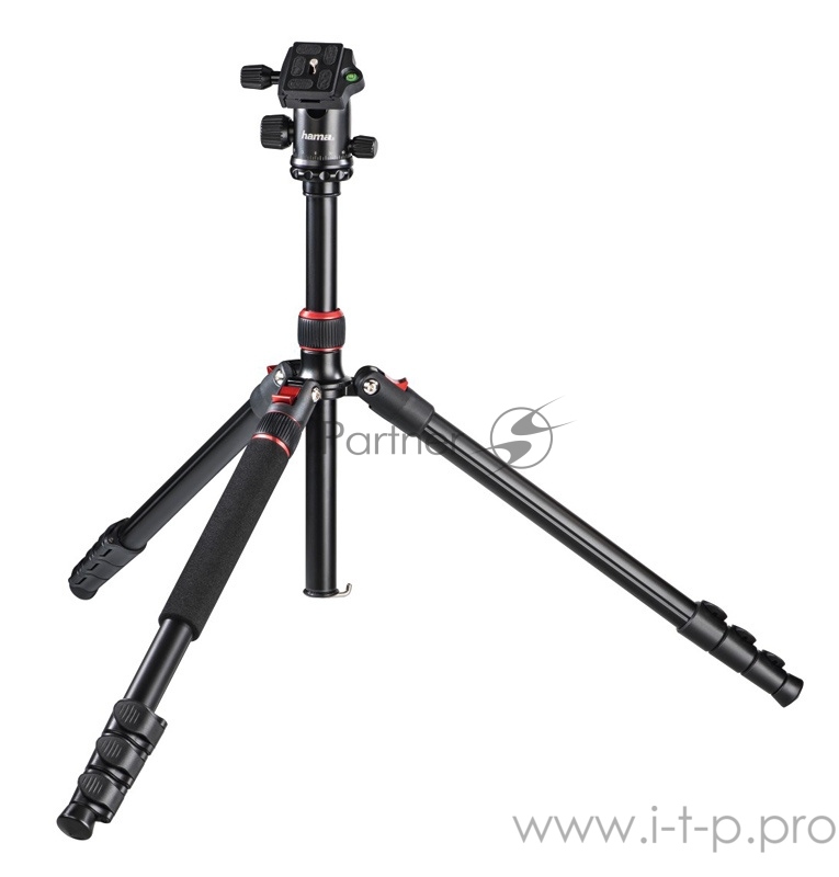 Штатив Hama TAR DUO напольный черный алюминий (1600гр.)