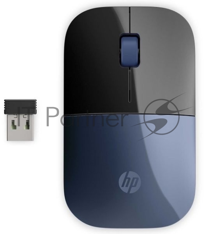 Мышь HP Z3700 Blue Wireless Mouse