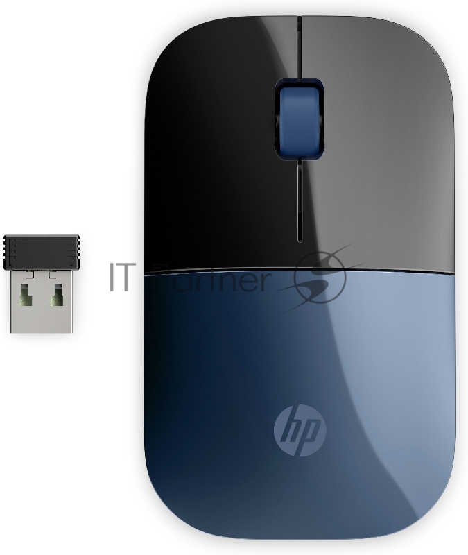 Мышь HP Z3700 Blue Wireless Mouse