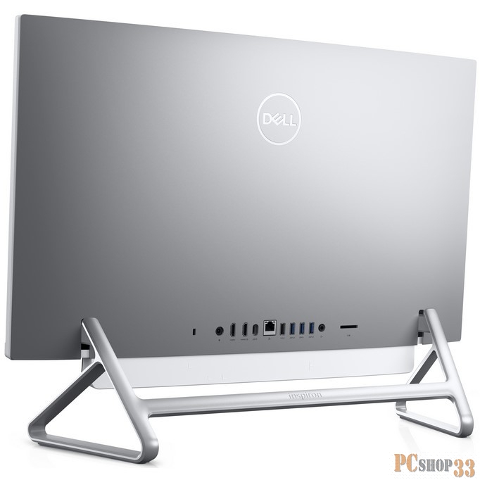 Моноблок Dell Inspiron AIO 7790 27 FullHD IPS AG Non-Touch, Core i7-10510U, 16Gb, 256GB SSD Boot Drive + 1TB, GF MX110 (2GB GDDR5), 2YW, Win10Pro, Silver Vessel Stand, Wi-Fi/BT, KB&Mouse