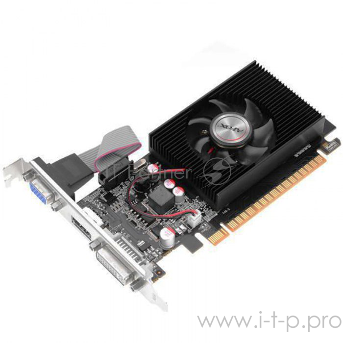 Видеокарта AFOX Radeon R5 220 1GB DDR3 64Bit DVI HDMI VGA LP Single Fan PCI-E 16x AFR5220-1024D3L5