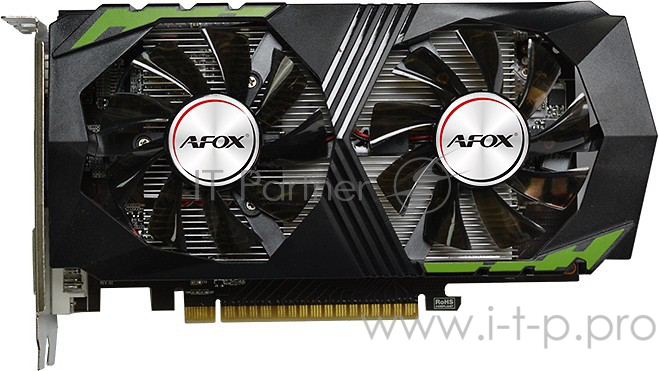 Видеокарта AFOX NVIDIA Geforce GTX750Ti 4GB GDDR5 128Bit DVI HDMI VGA ATX Dual Fan PCI-E 16x AF750TI-4096D5H2