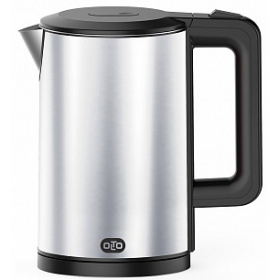 Чайник OLTO КЕ-1722 SILVER, 2000 Вт., 1,7 л., корпус металл/пластик, серебристый