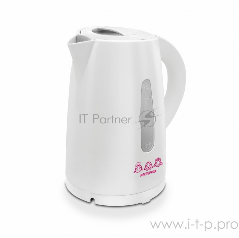 Чайник электрический Мастерица ЕК-1701M белый