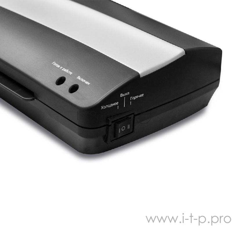 Ламинатор ГЕЛЕОС ЛМ A3-2R Ламинатор ГЕЛЕОС ЛМ A3-2R, А3, 2х150 (пленка 75-150мкм), 300 мм/мин, 2 вала, пласт. корпус, мах толщина 0,6мм, разжим валов