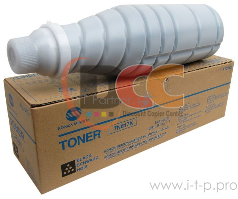 Тонер Konica-Minolta bizhub PRESS C70hc черный TN-617K
