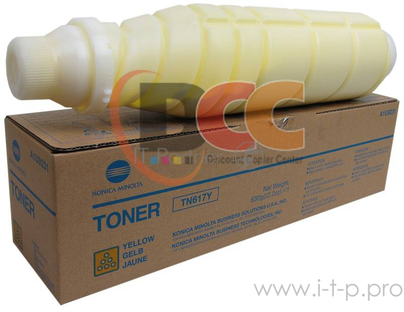 Тонер Konica-Minolta bizhub PRESS C70hc желтый TN-617Y