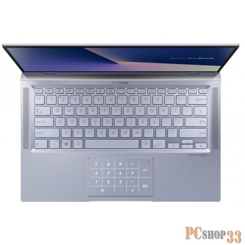 Ноутбук ASUS Zenbook 14 XMAS UM431DA-AM010T AMD Ryzen 5-3500U/8Gb/256GB SSD/Radeon Vega 8/14FHD IPS AG(1920x1080)/WiFi/BT/Cam/Wind 10 Home/1,39kg/Utopia Blue Metal