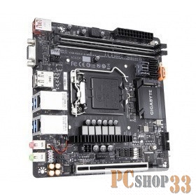Материнская плата Gigabyte C246N-WU2, Socket 1151, Intel®C246, 2xDDR4-2666, D-SUB+HDMI+DP, 1xPCI-Ex16, 4xSATA3(RAID 0,1,5,10), 1xMiniSAS, 1xM.2, 8 Ch Audio, 2xGLan, (5+2)xUSB3.1, 1xUSB 3.1 Type-C™, Mini-ITX, RTL {}