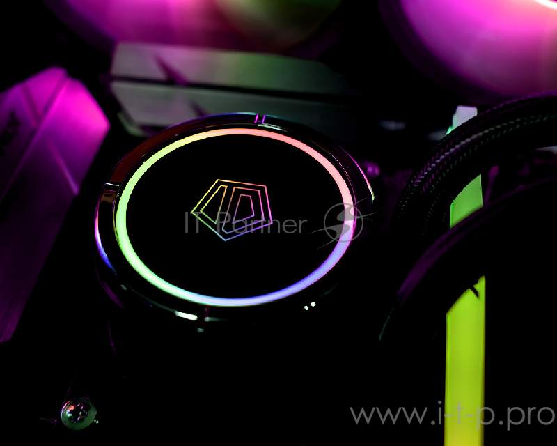 Комплект водяного охлаждения ID-COOLING ZOOMFLOW 240 X LGA2066/11/1366/1151/50/55/56/ (6шт/кор,TDP 250W, Addressable RGB FAN and PUMP, PWM, DUAL FAN 120mm) RET