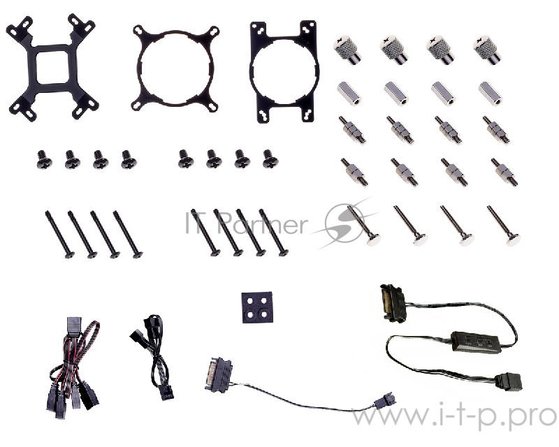 Комплект водяного охлаждения ID-COOLING ZOOMFLOW 240 X LGA2066/11/1366/1151/50/55/56/ (6шт/кор,TDP 250W, Addressable RGB FAN and PUMP, PWM, DUAL FAN 120mm) RET