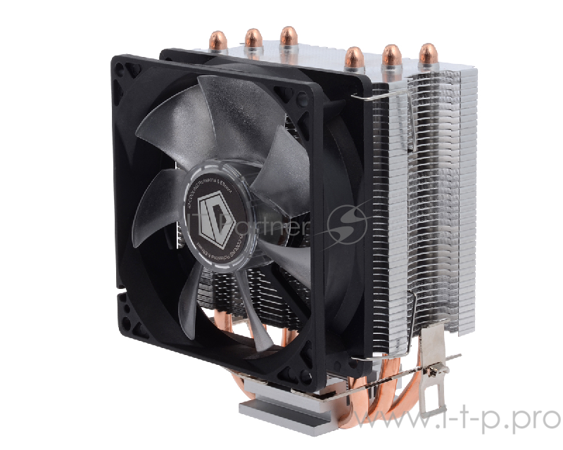 Кулер ID-COOLING SE-913-R PWM LGA1150/51/55/56/775/FM2/+/FM1 TDP 130W, PWM, 3 тепл.трубки прямого контакта, FAN 92mm, Red LED) RET