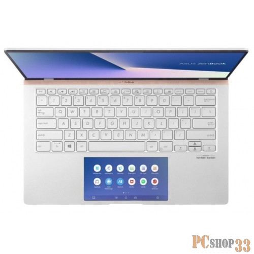 Ноутбук ASUS Zenbook 14 UX434FAC-A6313R Core i7-10510U/16Gb/512Gb SSD/Intel UHD Graphics 620/14,0 FHD IPS Glare 1920x1080/WiFi/BT/HD IR/Windows 10 Home/1.26Kg/Silver/MIL-STD 810G/Sleeve