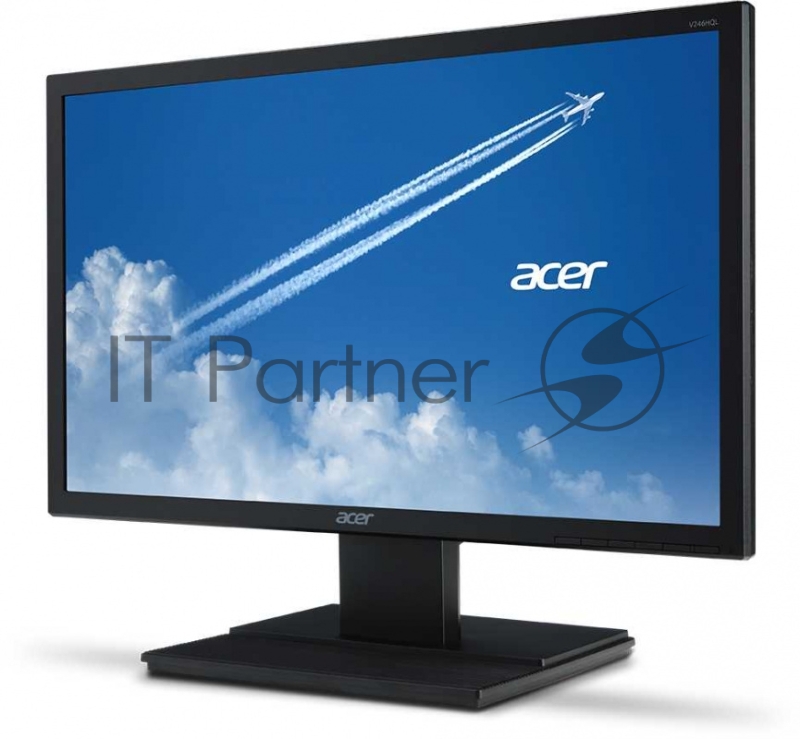 МОНИТОР 23.6 Acer V246HQLbi Black (VA, LED, Wide, 1920x1080, 5ms, 178°/178°, 250 cd/m, 100,000,000:1, +НDMI, )