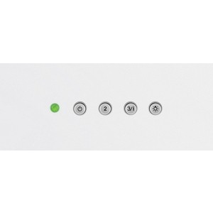 Вытяжка ELECTROLUX Вытяжка ELECTROLUX/ Наклонная вытяжка, 60 см. стекло, 1 мотор, цвет -белый