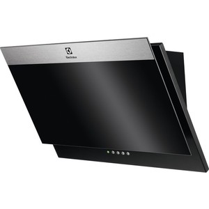 Вытяжка ELECTROLUX Вытяжка ELECTROLUX/ Наклонная вытяжка, 60 см. стекло, 1 мотор, цвет - черный